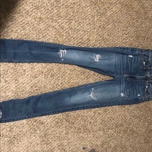 Distressed Hollister Jeans